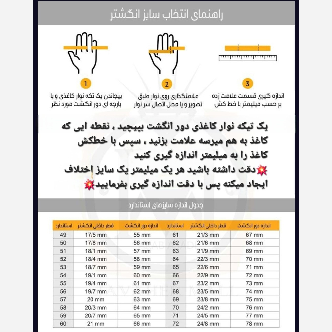 انگشتر نقره حدید طلایی عین علی و سه جلاله