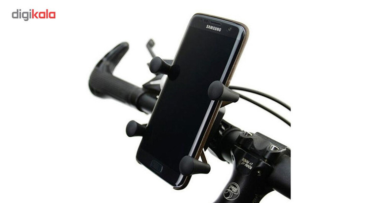 پایه نگهدارنده موبایل شارژر دار مناسب برای موتورسیکلت مدل Phone charging bracke