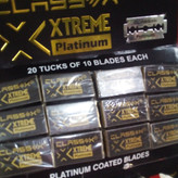 تیغ خودتراش سنتی Classex مدل Xtreme بسته 10 عددی تیغه اصلاح