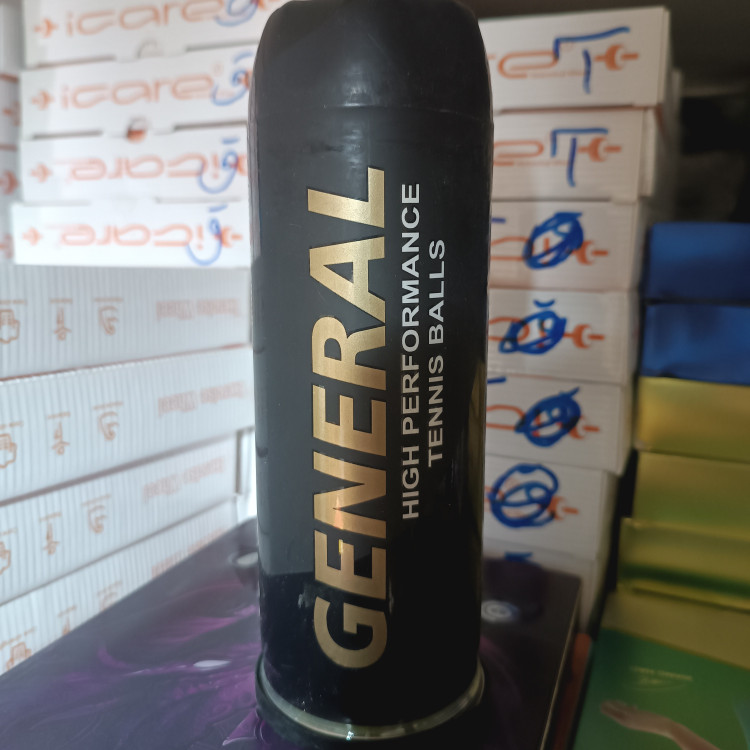 توپ تنیس خاکی GENERAL بسته سه عددی