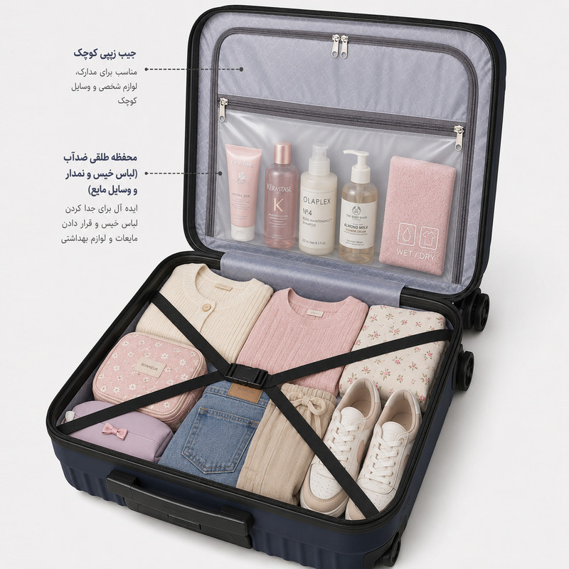 چمدان خلبانی فوروارد مدل FCLT817CABIN