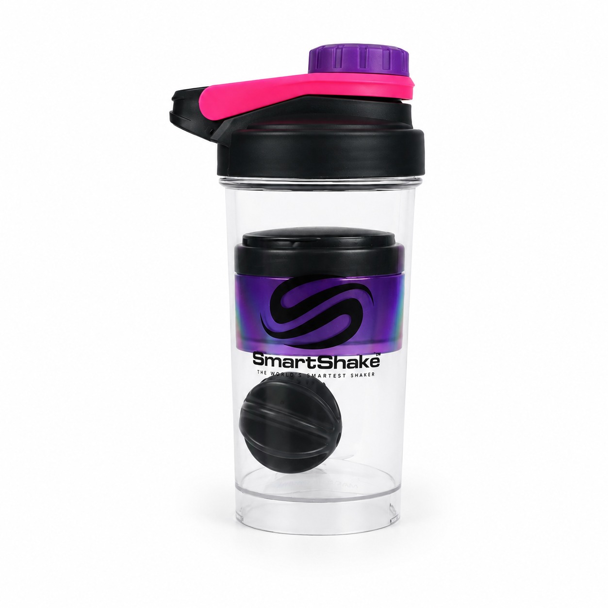 شیکر ورزشی مدل smart shake گنجایش 0.5 لیتر