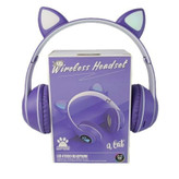 هدفون فانتزی cat گربه ای مدل MZ-023 پک اصلی وکیوم دخترانه مشهد