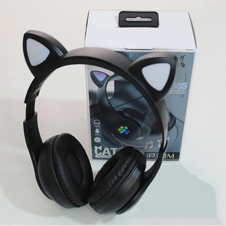 هدفون فانتزی cat گربه ای مدل MZ-023 پک اصلی وکیوم دخترانه مشهد