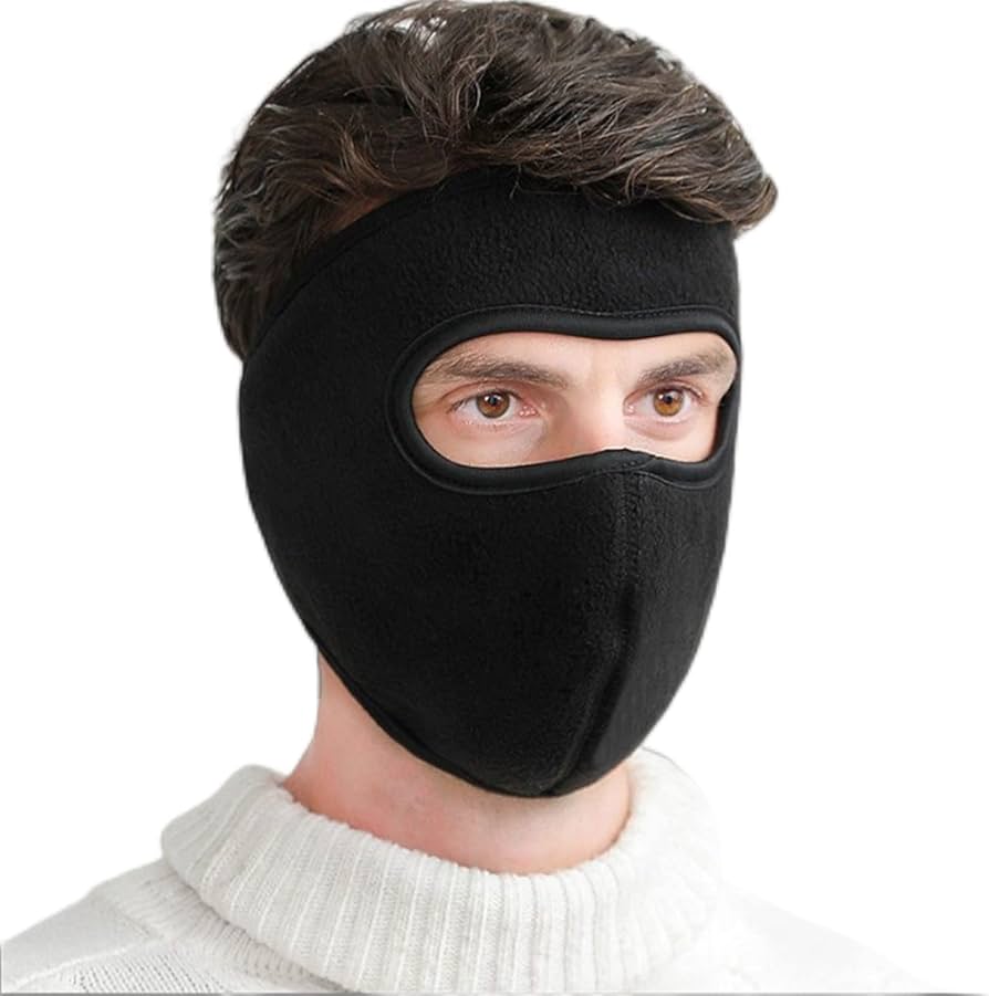 هدبند چشمی فوتر با تلق روی صورت زمستانه / مردانه و زنانه