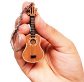 سرکلیدی چوبی طرح ساز سه بعدی