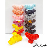 کلیپس شمعی در سه طرح و سه سایز