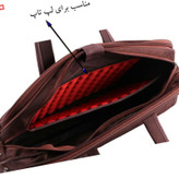 کیف لپ تاپ چرم ما مدل DP-1 مناسب برای لپ تاپ 15 اینچی