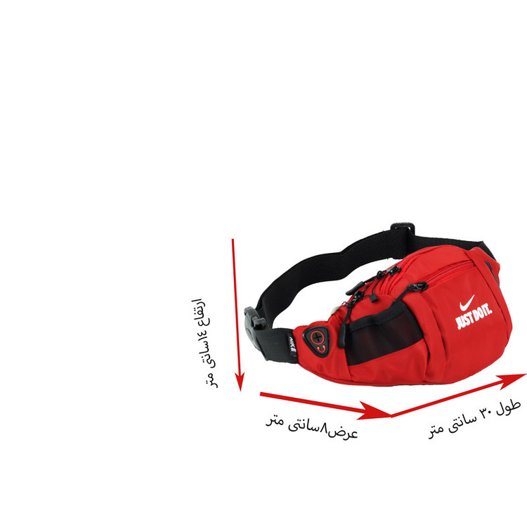 کیف کمری مردانه طرح just do it کد 3
