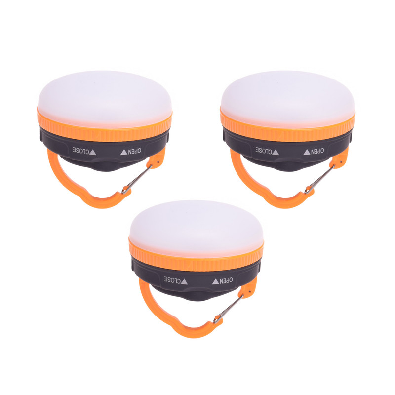 چراغ قوه کمپینگ مدل Super-Light مجموعه 3 عددی