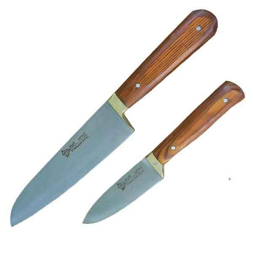 سرویس چاقو آشپزخانه الماس 2 پارچه مدل حرفه ای کد 02