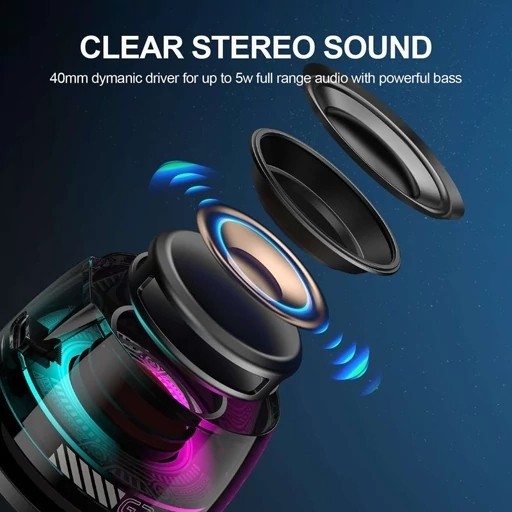 مینی اسپیکر G200 بلوتوثی 5 واتی مگنتی کیفیت عالی Magnetic Cell Phone Stand Bluetooth Speaker