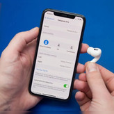 ایرپاد پرو ساخت آمریکا دقیق ترین نمونه اپل شرکتی airpods pro (تک به قیمت عمده)