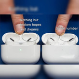 ایرپاد پرو ساخت آمریکا دقیق ترین نمونه اپل شرکتی airpods pro (تک به قیمت عمده)