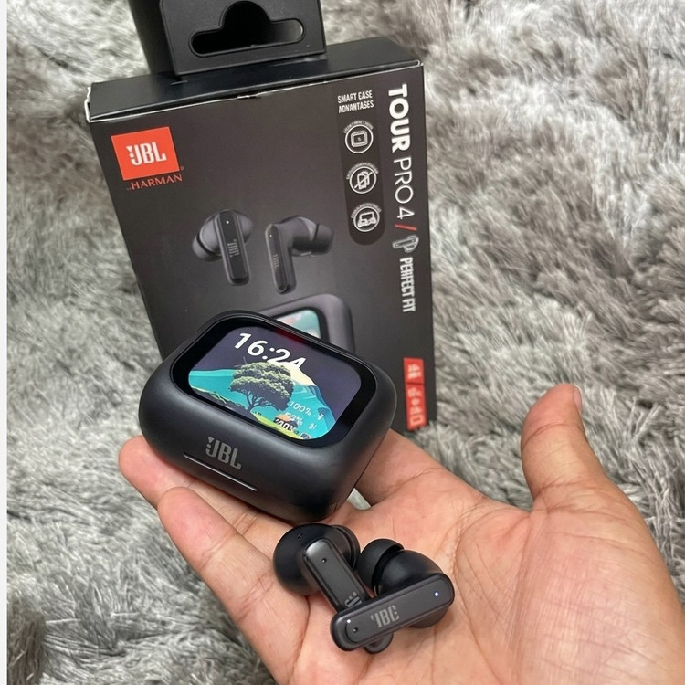 ایرپاد JBL نویزکنسلینگ فعال مانیتور دار ضد آب گیمینگ بیس بالا