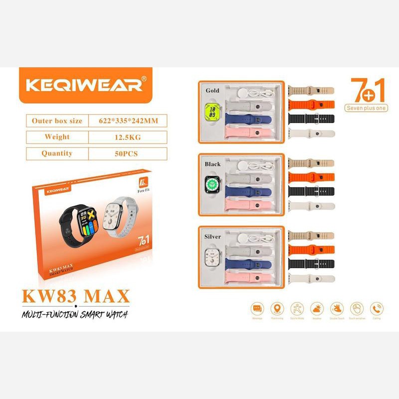 ساعت هوشمند KW83 MAX هفت بند