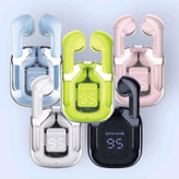 ایرپاد ultrapods max ورژن 5.3 نویز کنسلیشن دار ضد آب مدل شفاف در 5 رنگ