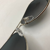 عینک آفتابی ریبن خلبانی rayban مشکی نقره ای با پک کامل ریبن