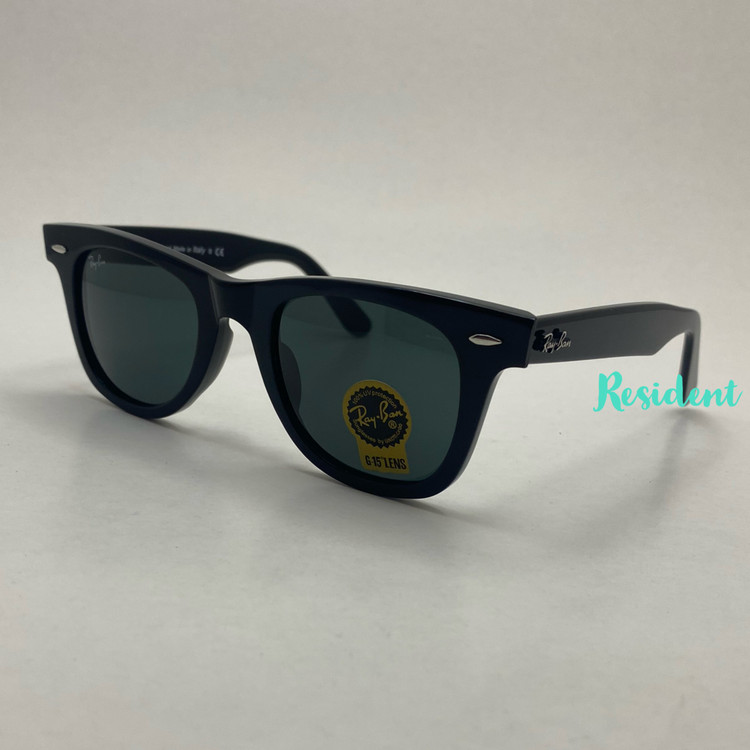 عینک آفتابی اصل ریبن ویفرر reyban WAYFARER RB2140 سایز52 براق فول پک اصلی دارای آچار مخصوص