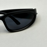 عینک آفتابی فشن برند بالنسیاگا مدل BALENCIAGA SWIFT OVAL مشکی