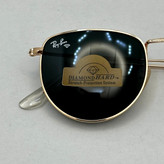 عینک آفتابی ریبن rayban شیشه سنگ مشکی طلایی کد rb 3958 (ارسال رایگان)