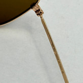 عینک آفتابی ریبن rayban شیشه سنگ قهوه ای طلایی کد rb 3958 - فول پک (ارسال رایگان)