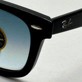 عینک ریبن ویفرر reyban WAYFARER سایز 50 آبی هایلایت به همراه پک کامل و اچار مخصوص عینک RB 2140 (ارسال رایگان)