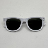 عینک آفتابی ریبن ویفرر ریورس سفید عدسی سبز به همراه پک کامل rayban (ارسال رایگان)