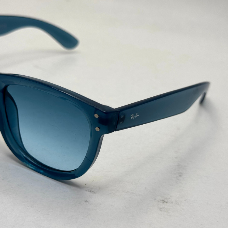عینک آفتابی ریبن ویفرر ریورس آبی به همراه پک کامل rayban (ارسال رایگان)