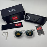 عینک ویفرر ریبن Rayban WAYFARER شفاف شیشه سنگ نشکن زد خش با پک کامل (ارسال رایگان)