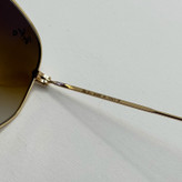 عینک ریبن شیشه سنگ هگزونال قهوه ای هایلایت آنتی رفلکس به همراه پک کامل ریبن کد Rayban RB 3548 (ارسال رایگان)