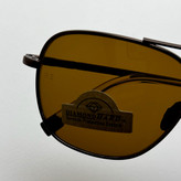 عینک آفتابی خلبانی رندولف شیشه سنگ آنتی رفلکس قهوه ای فریم قهوه ای فول پک RANDOLPH AVIATOR RE 58 24K (ارسال رایگان)