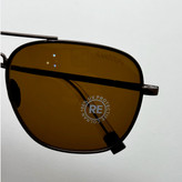عینک آفتابی خلبانی رندولف شیشه سنگ آنتی رفلکس قهوه ای فریم قهوه ای فول پک RANDOLPH AVIATOR RE 58 24K (ارسال رایگان)