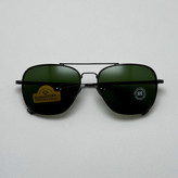 عینک آفتابی خلبانی رندولف شیشه سنگ آنتی رفلکس سبز فریم نوک مدادی فول پک RANDOLPH AVIATOR RE 58 24K (ارسال رایگان)
