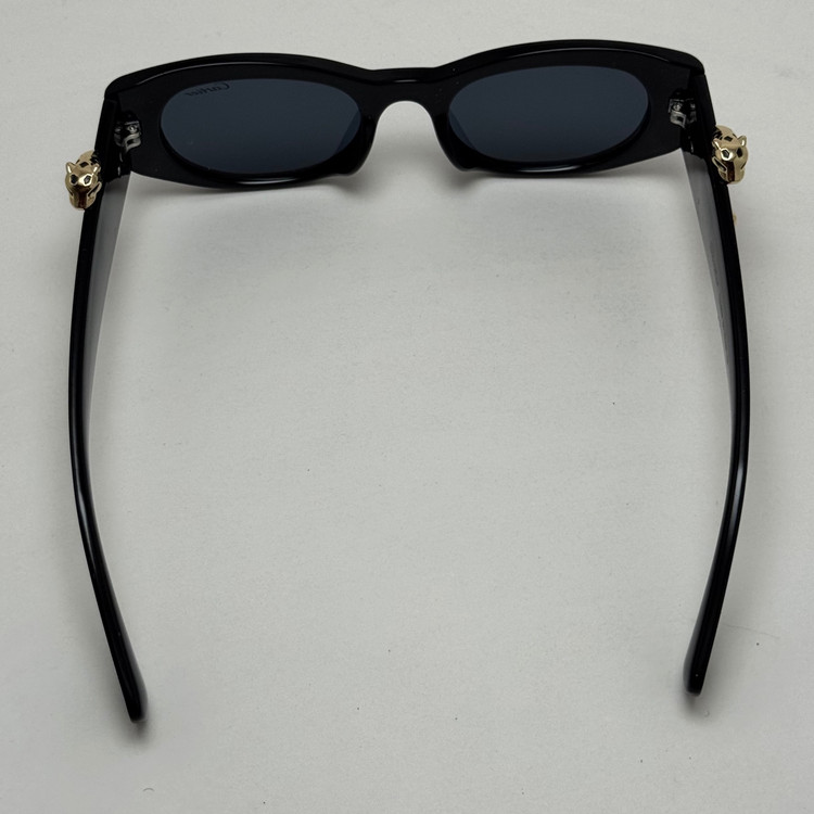 عینک آفتابی زنانه لاکچری کارتیر Panthere De Cartier تمام مشکی (ارسال رایگان)