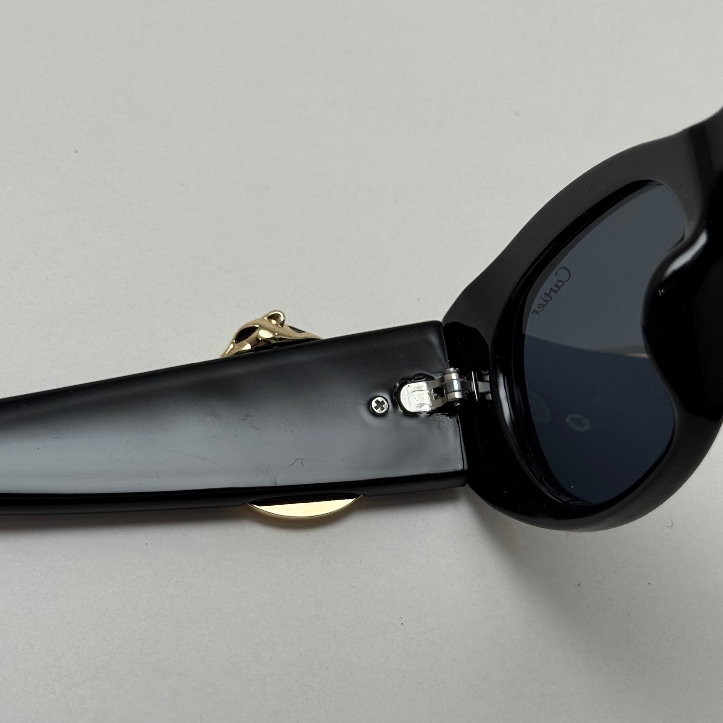 عینک آفتابی زنانه لاکچری کارتیر Panthere De Cartier تمام مشکی (ارسال رایگان)