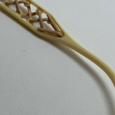 عینک آفتابی زنانه هرمس مدل Hermes Cut Out دسته چرمی کرمی کد رفرنس 1178 (ارسال رایگان)