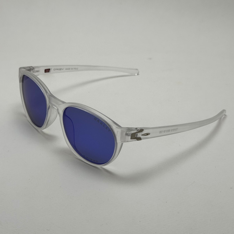 عینک آفتابی پلاریزه اوکلی Oakley کریستالی عدسی آبی گرد کد TO4910 (ارسال رایگان)