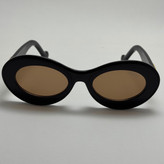عینک آفتابی زنانه Loewe Oval Chunky لووه بیضی قهوه ای پر رنگ کد 1207 (ارسال رایگان)