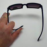 عینک آفتابی پلاریزه ریبن مستطیلی آبی پر رنگ کد rayban RB 2201 (ارسال رایگان)