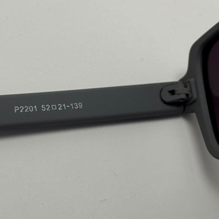 عینک آفتابی پلاریزه ریبن مستطیلی طوسی کد rayban RB 2201 (ارسال رایگان)