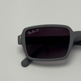 عینک آفتابی پلاریزه ریبن مستطیلی طوسی کد rayban RB 2201 (ارسال رایگان)
