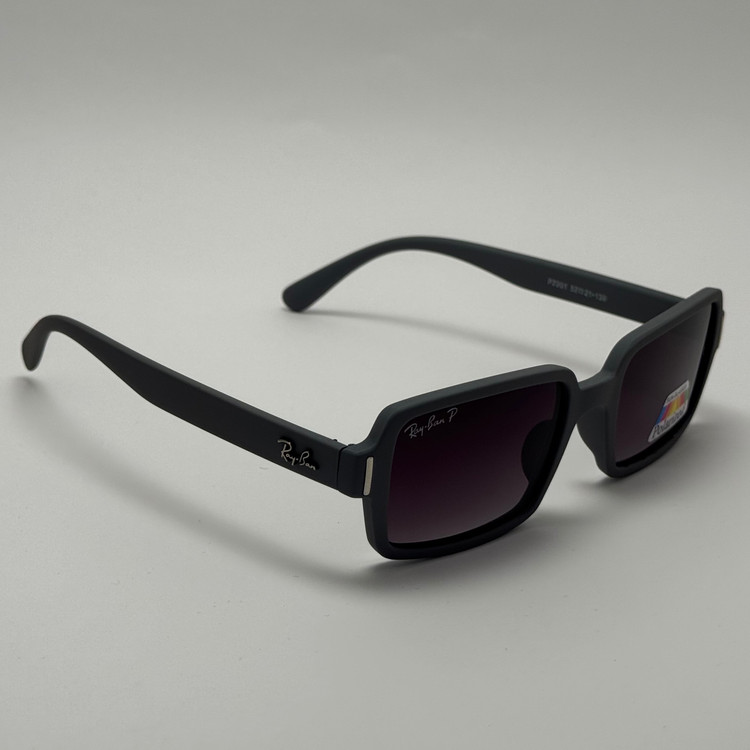 عینک آفتابی پلاریزه ریبن مستطیلی طوسی کد rayban RB 2201 (ارسال رایگان)