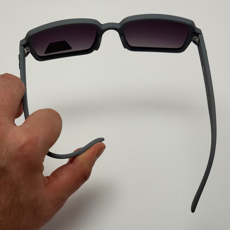 عینک آفتابی پلاریزه ریبن مستطیلی طوسی کد rayban RB 2201 (ارسال رایگان)