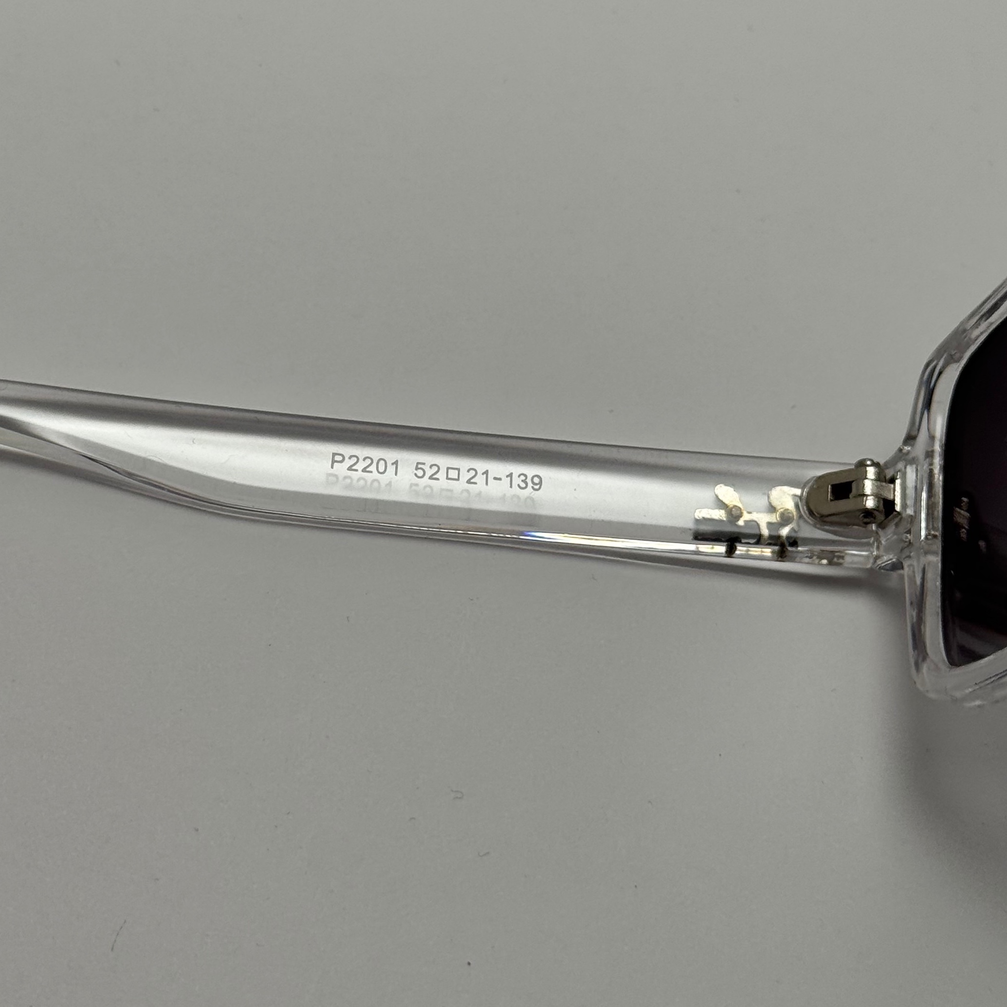 عینک آفتابی پلاریزه ریبن مستطیلی کریستالی مشکی کد rayban RB 2201 (ارسال رایگان)