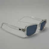 عینک آفتابی و شب پلاریزه ریبن مستطیلی آبی کد rayban RB 2201 (ارسال رایگان)