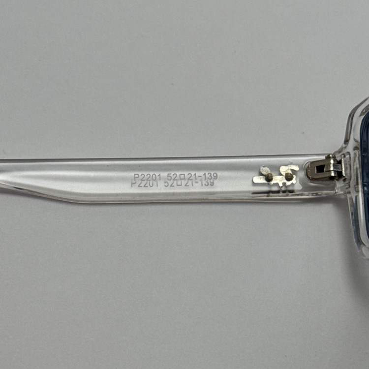 عینک آفتابی و شب پلاریزه ریبن مستطیلی آبی کد rayban RB 2201 (ارسال رایگان)