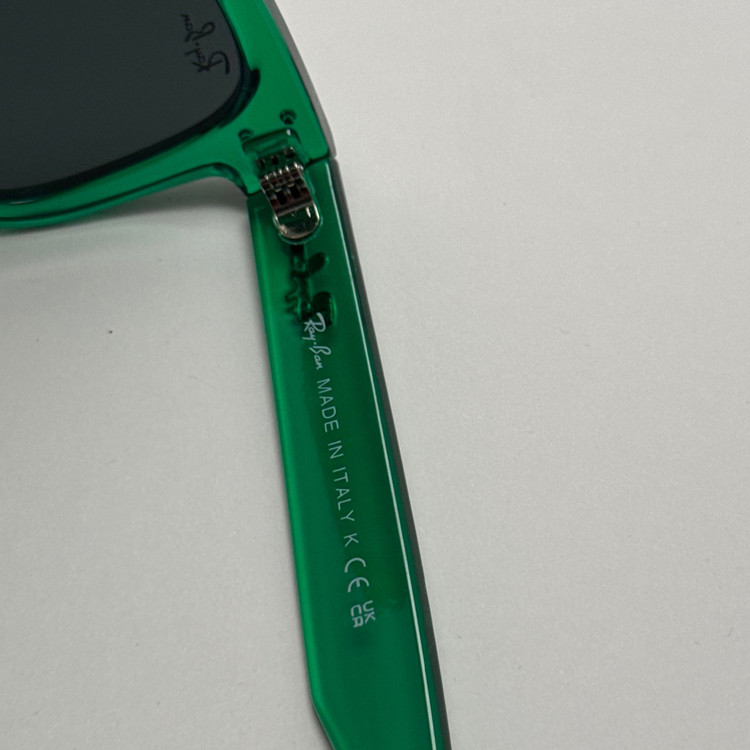 عینک آفتابی ریبن ویفرر شیشه سنگ سبز به همراه پک کامل ریبن Rayban WAYFARER RB 0502S (ارسال رایگان)