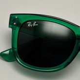 عینک آفتابی ریبن ویفرر شیشه سنگ سبز به همراه پک کامل ریبن Rayban WAYFARER RB 0502S (ارسال رایگان)
