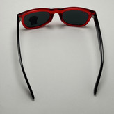 عینک آفتابی ریبن ویفرر شیشه سنگ مشکی قرمز به همراه پک کامل ریبن Rayban WAYFARER RB 0502S (ارسال رایگان)